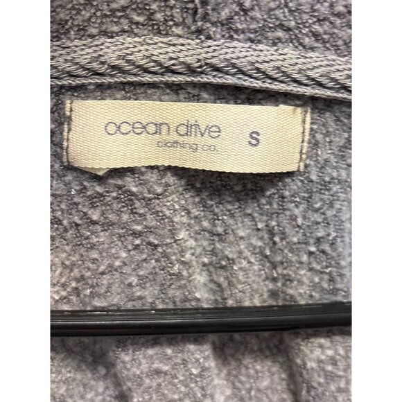 Catalina Island Graphic Hoodie Sweatshirt Gray Distressed Look Womens SMALL - Picture 7 of 9